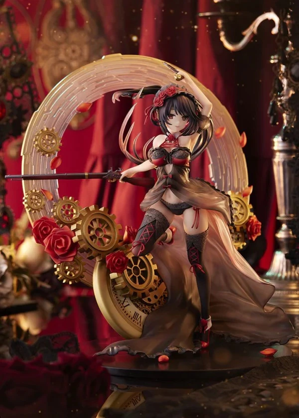 Figurinë koleksionuese Square Enix Kurumi Tokisaki Date A Live IV Lingerie Swimwear Ver. 1/7 (31 cm)