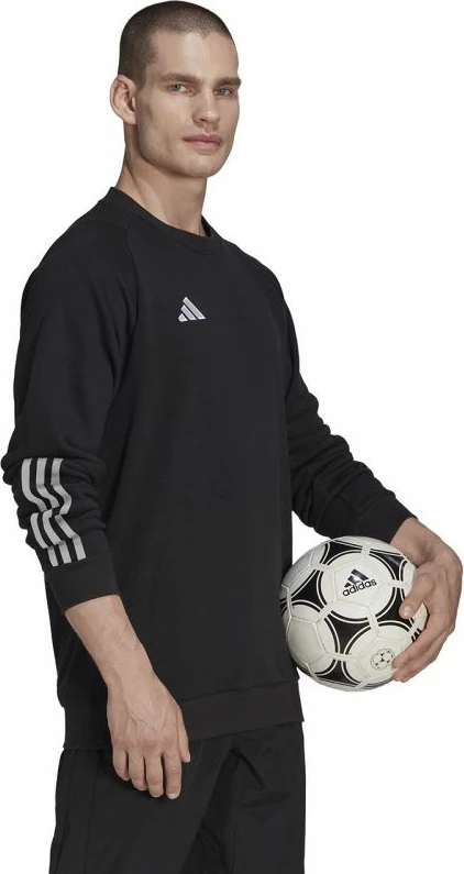 Duks adidas Tiro 23 Competition Crew për meshkuj, ngjyrë e zezë [Madhësia: L]