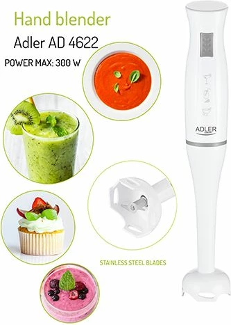 Mikser dore ADLER AD4622 200W/300W i bardhë