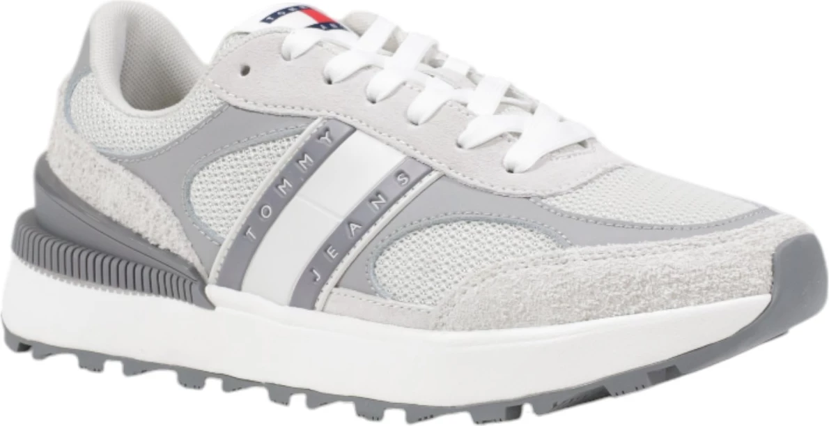 Atlete për femra Tommy Hilfiger Jeans TJW Tech Runner EN0EN02705, gri [Madhësia: 39]
