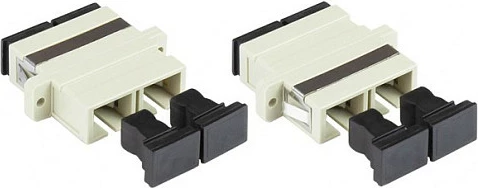 Kupplues duplex fibër optike GoodConnections SC (UPC)–SC (UPC), multimode, gri