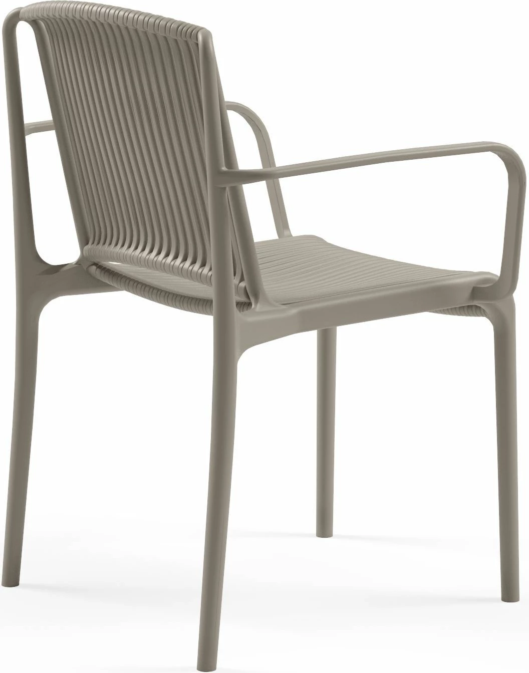 Set karrigash (4 copë), Skye Decor, ngjyrë mink