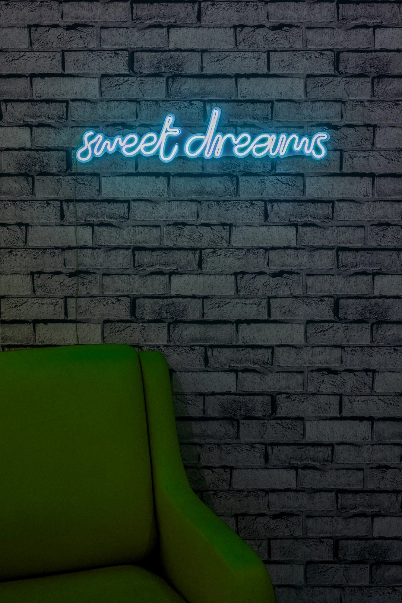 Dritë dekorative LED, plastikë, 'sweet dreams', ngjyrë kaltër