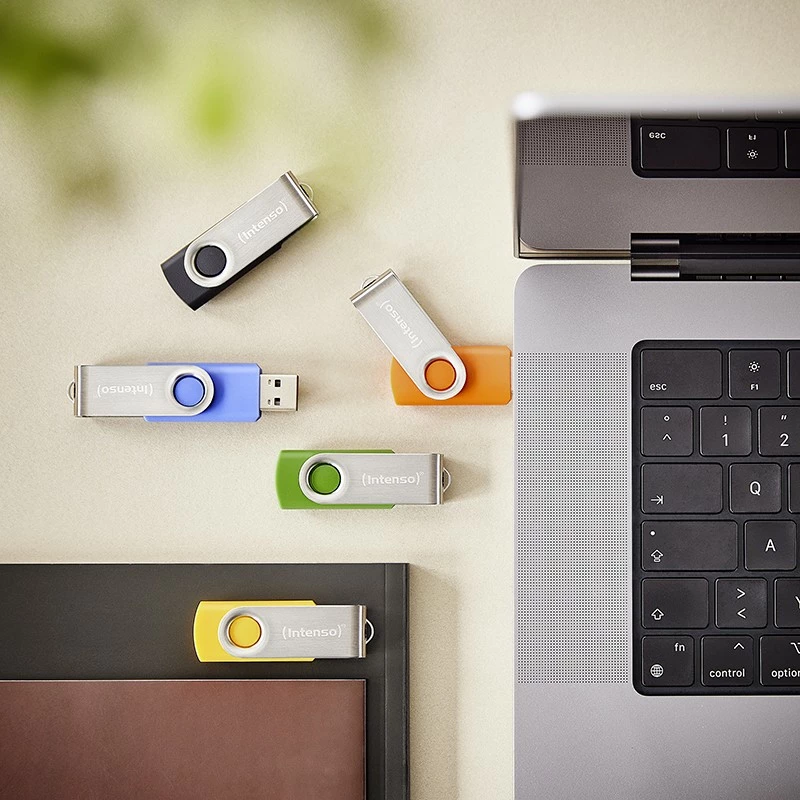 USB stick Intenso Office Line 256GB, 3.2, multipack x5, ngjyra të ndryshme