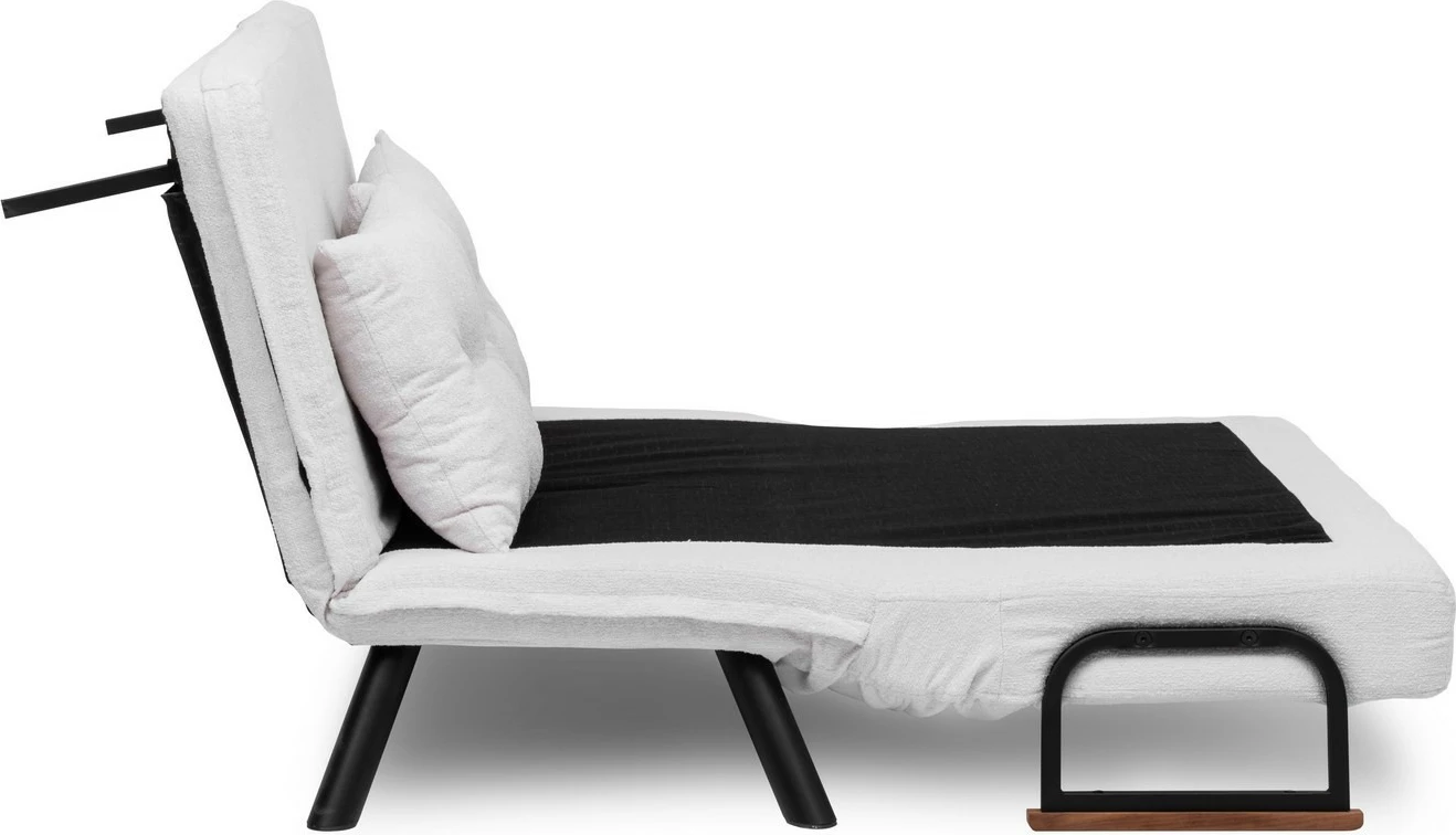 Divan-krevat dy ulës, Atelier del Sofa, Sando, teddy, i bardhë
