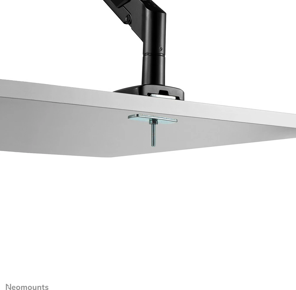 Krah monitori Neomounts, Clamp/Grommet, 9 kg, 43.2 cm (17"), 81.3 cm (32"), 100 x 100 mm, e zezë