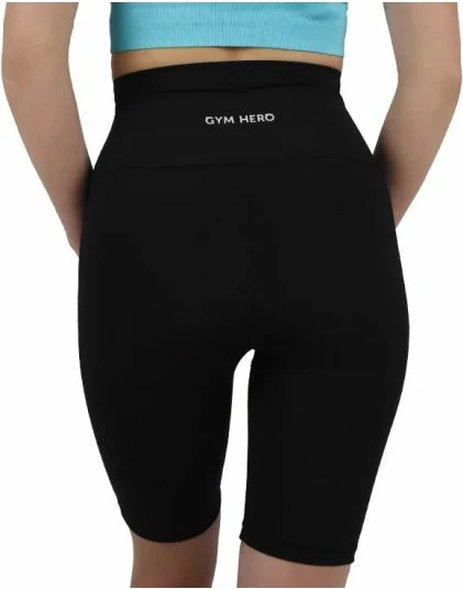 Shorce për femra GymHero, të zeza [Madhësia: XS]