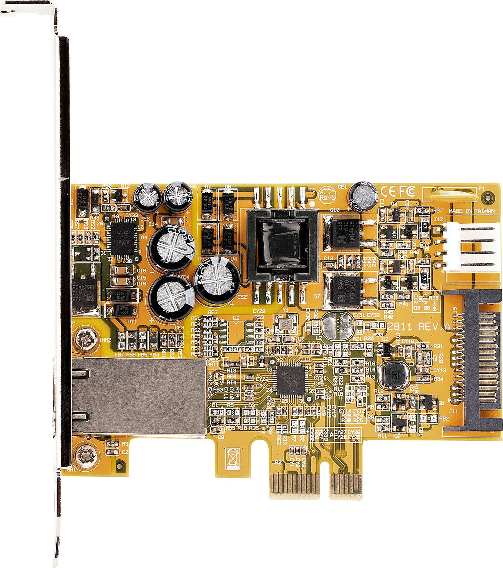 Kartë rrjeti PCIe StarTech 1-Port 2.5GbE PoE 30W RJ45