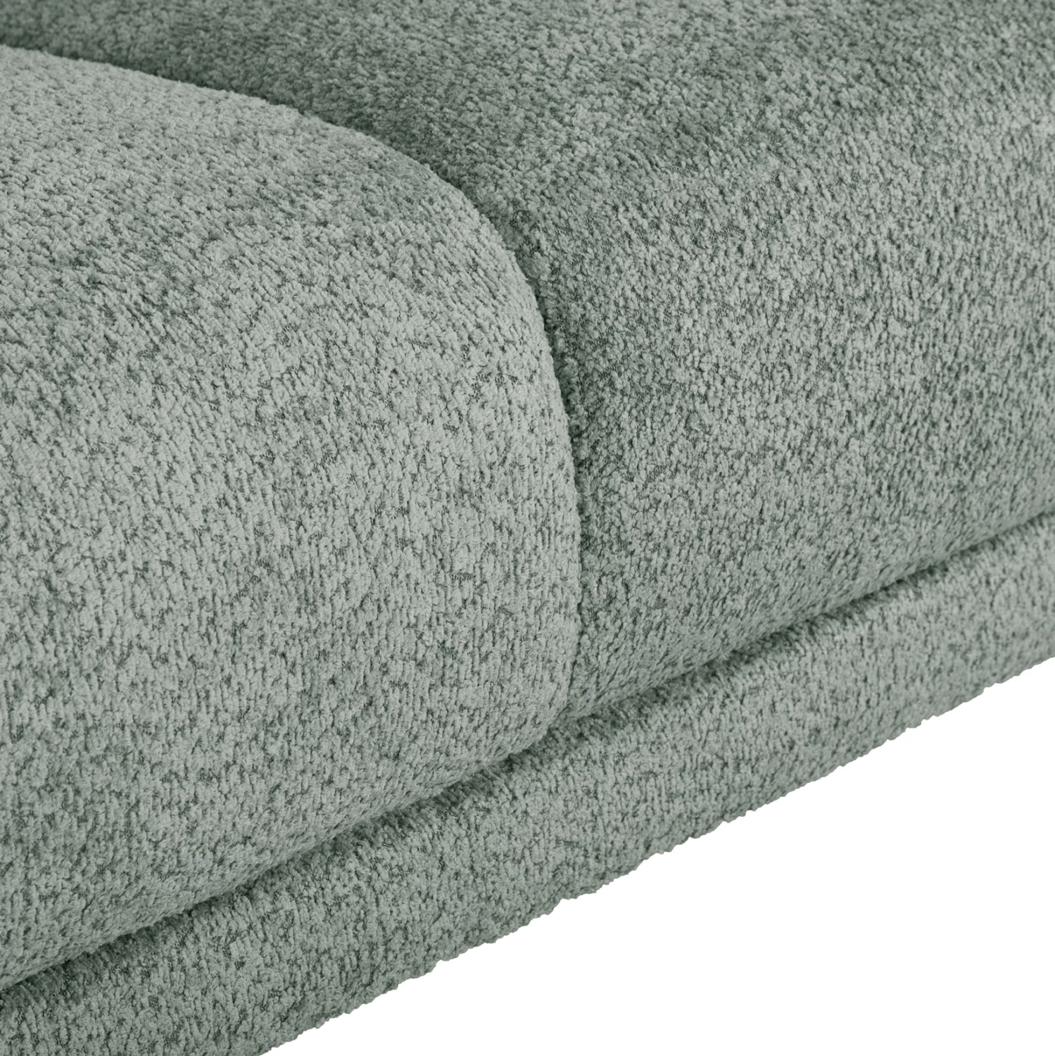Kënd divani SYMMET FH3269.06, pëlhurë mente, këmbë antracit me shkëlqim, 314x236x90-102H cm