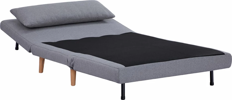 Karrige e palosshme Aperto, ngjyrë gri e çelët, 100x75x78