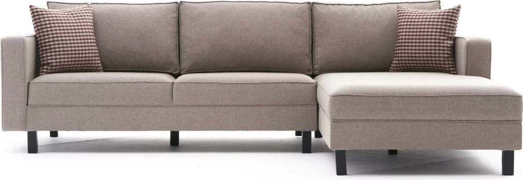 Këndare Atelier del Sofa, Kale Linen, e djathtë, krem