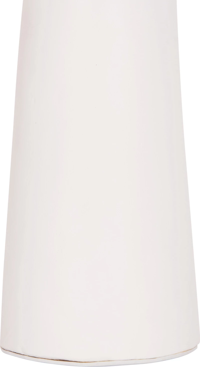 Vazo dekorative tavoline LEKKAN, terrakotë e bardhë, FH4664.02L, 18x38cm