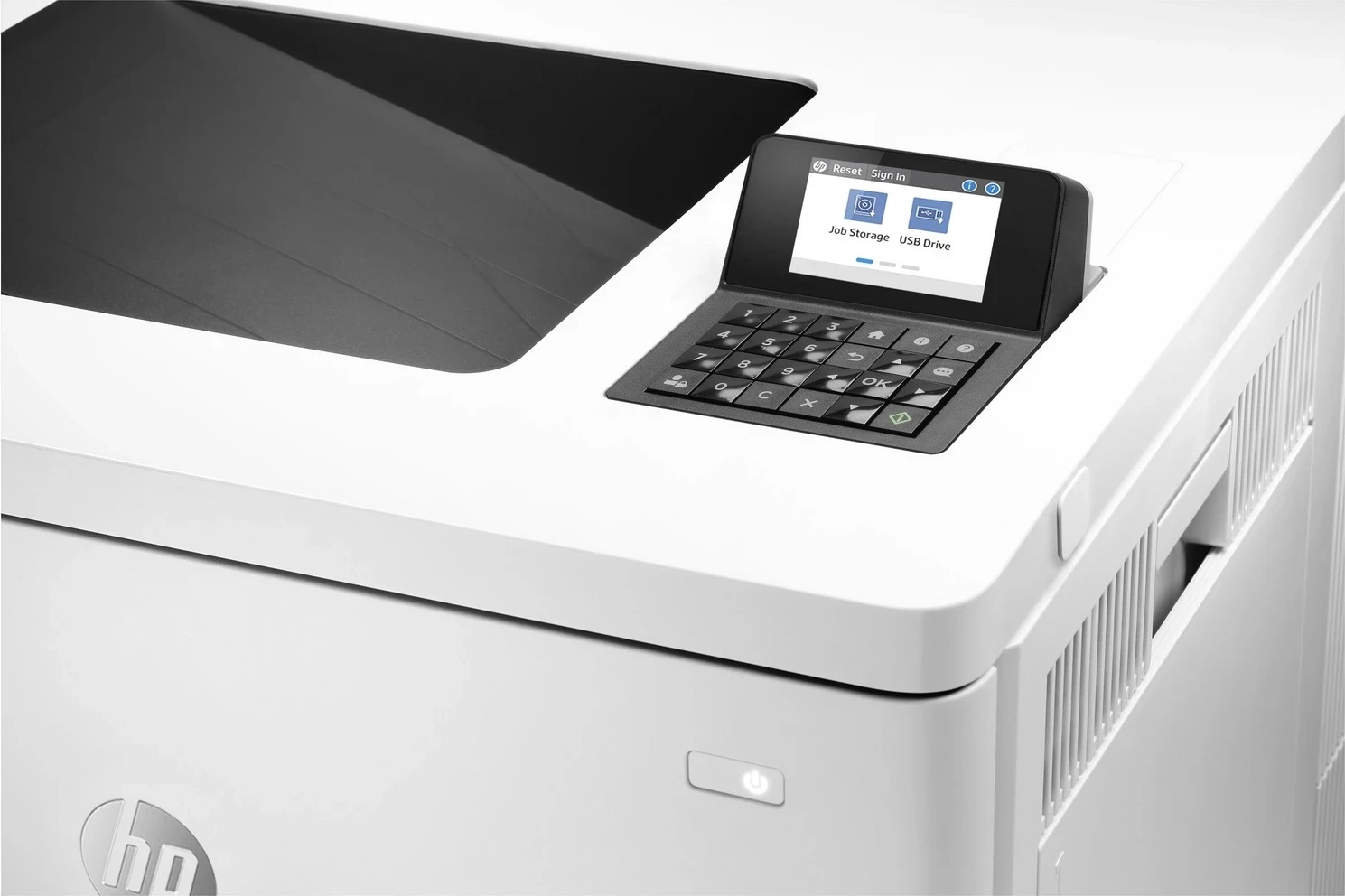 Printer HP LaserJet Enterprise Color M554dn, e bardhë