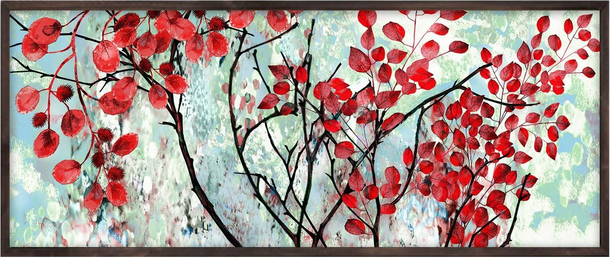 Pikturë dekorative me kornizë, MDF, shumëngjyrëshe, 50x120cm
