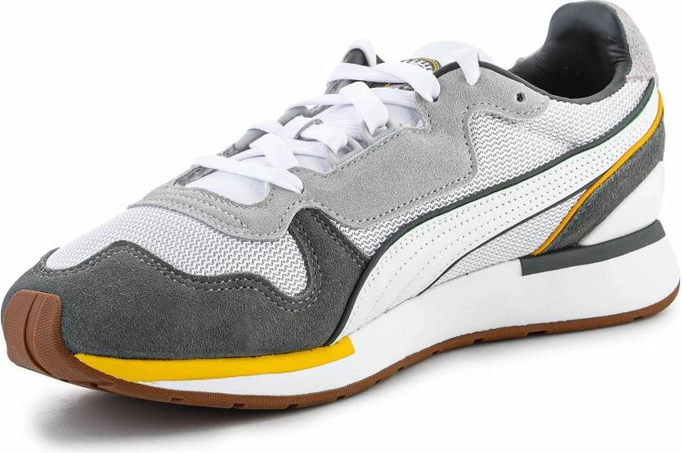 Atlete për meshkuj Puma, të bardha dhe gri