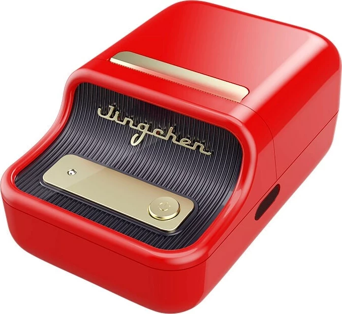 Printer etiketa NiiMbot B21S, portativ, 1200 mAh, i kuq