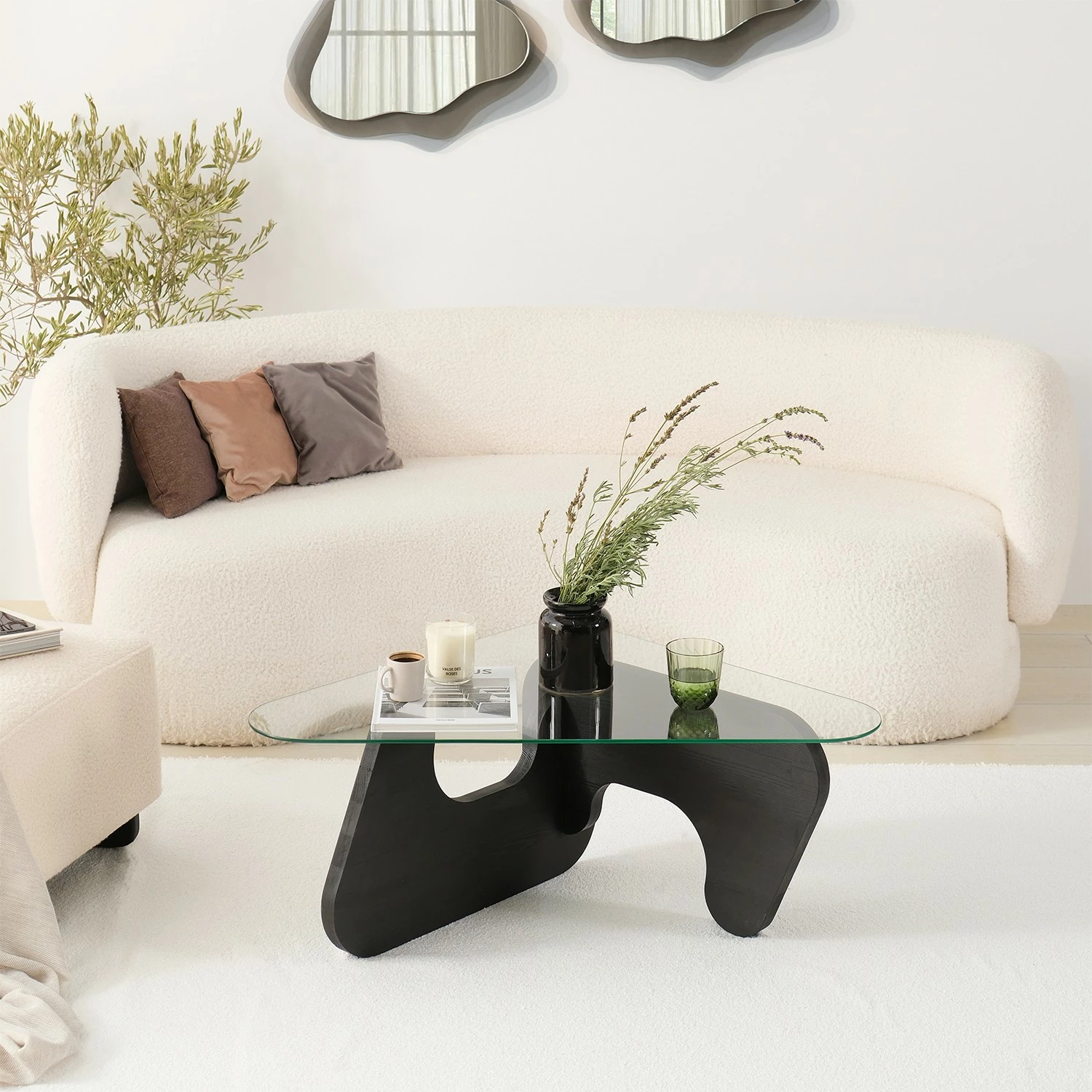 Tavolinë kafeje Hanah Home, Freya, antracit