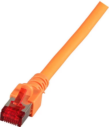 Kabllo rrjeti EFB Elektronik K5516, 0.5m Cat6 S/FTP RJ45-RJ45, portokalli