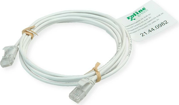 Kabllo rrjeti (LAN) ROLINE 21.44.3924, Cat6a, 1.5 m, RJ-45 në RJ-45, 10 Gbit/s, e verdhë