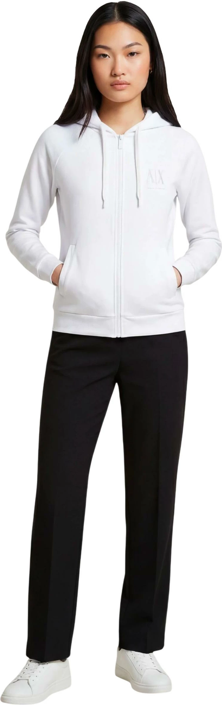 Duks me zinxhir për femra Armani Exchange XW002814 AF13397, i bardhë [Madhësia: S]
