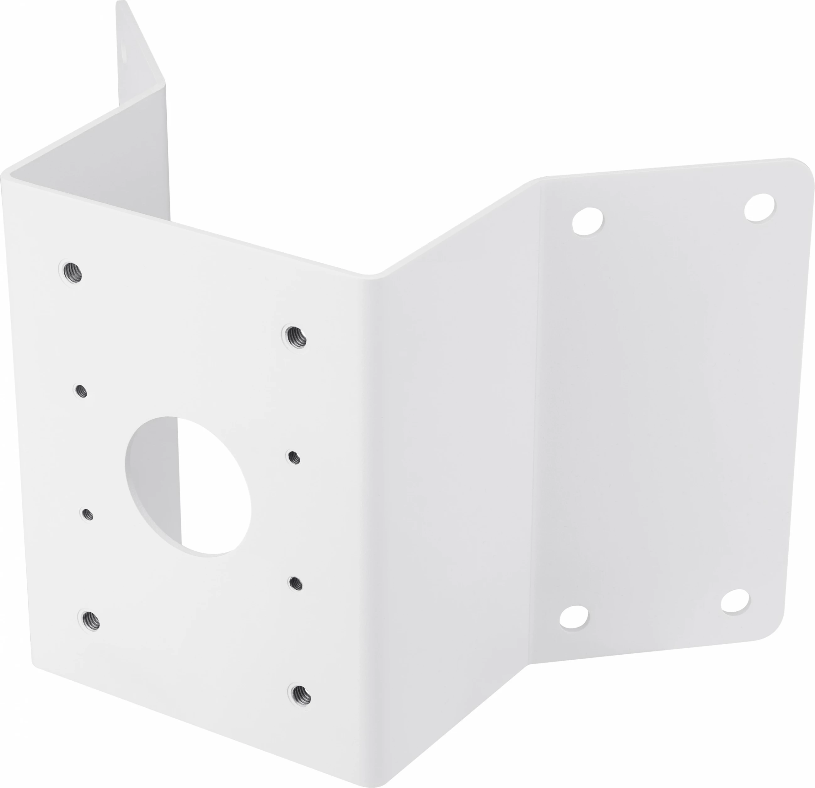 Mbajtës qoshe Hanwha SBP-300KMW1, për XNV-6120R, Alumini, 280 mm, Bardhë