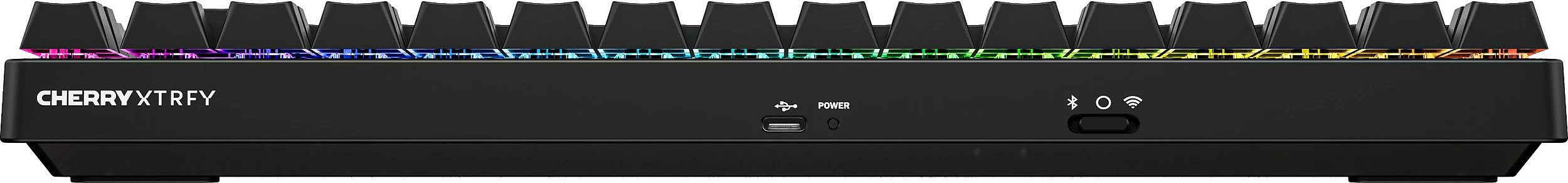 Tastierë wireless Cherry K33 Compact FS, 75%, RGB, AZERTY FR, e zezë