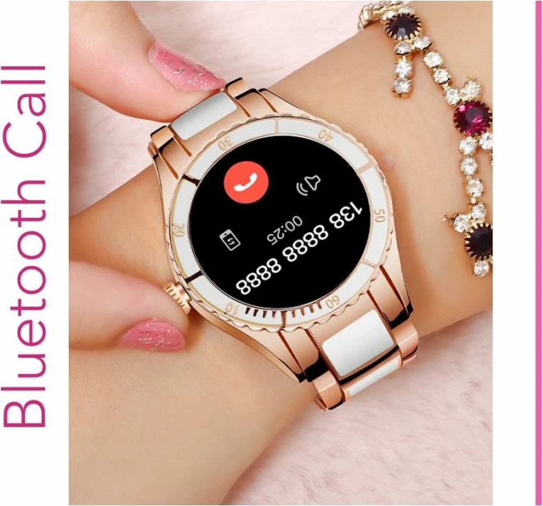 Smartwatch për femra Rubicon, rozë