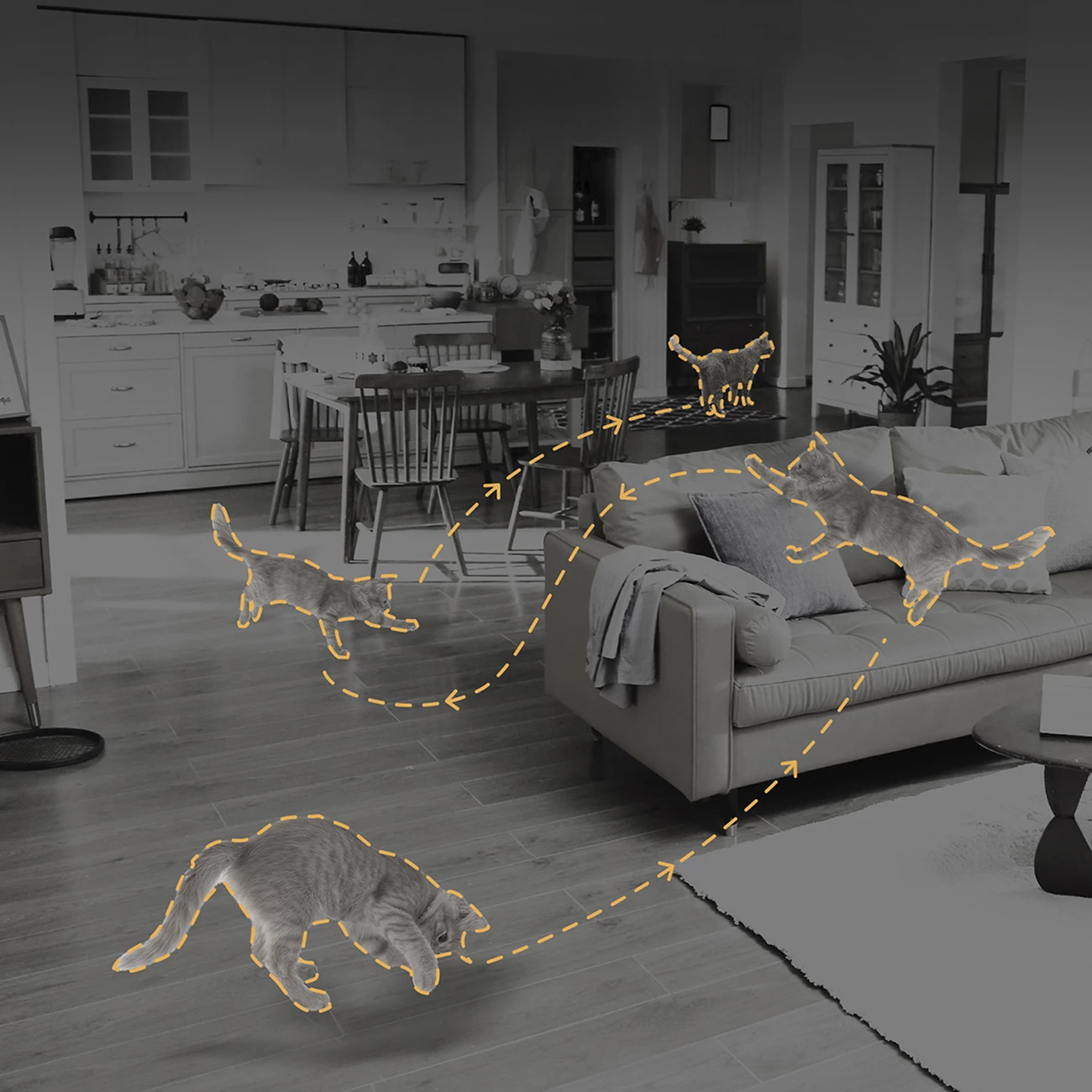 Kamerë e brendshme smart, Dreame Navo Care 1 InCam A131, 2K 4MP 360° pan/tilt, Wi‑Fi 2.4/5GHz, dy‑drejtim audio, microSD deri 256GB, e bardhë