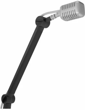 Mbajtëse mikrofoni me krah ICYBOX IB-MAG103B-T, max 1 kg, reach 825 mm, 3/8\" & 5/8\" thread, e zezë matte, 1 copë