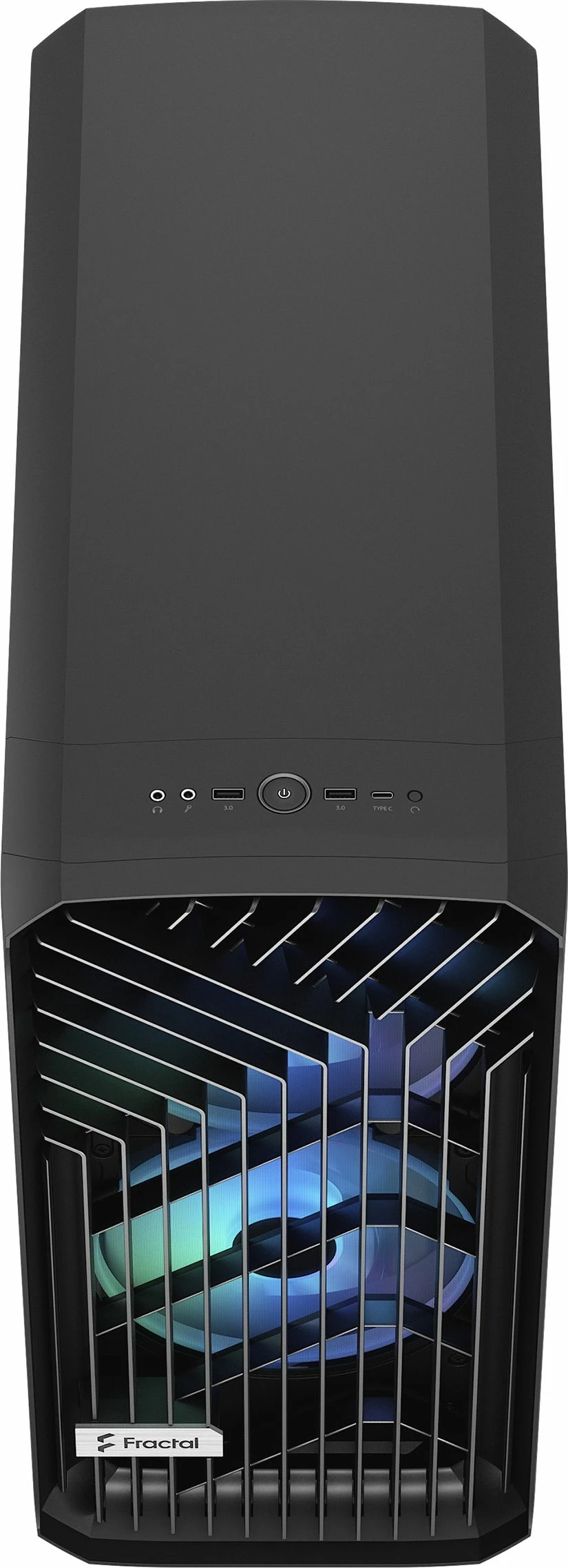 Kasë Fractal Design Torrent RGB TG Light Tint FD-C-TOR1A-04, Full Tower, e zezë