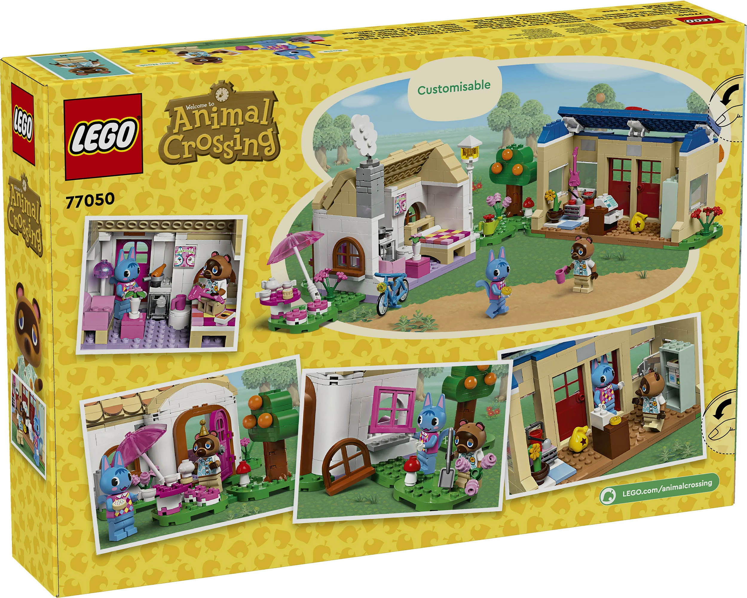 Set ndërtimi LEGO Animal Crossing 77050, 535 pjesë, shumëngjyrësh
