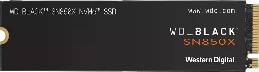 SSD Western Digital Black SN850X M.2 2000 GB PCI Express 4.0 NVMe