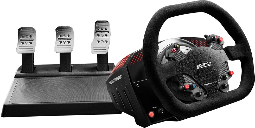 Volan garash Thrustmaster TS-XW Racer për PC/Xbox One, 270-1080°, Force Feedback 40W, i zi/kuq