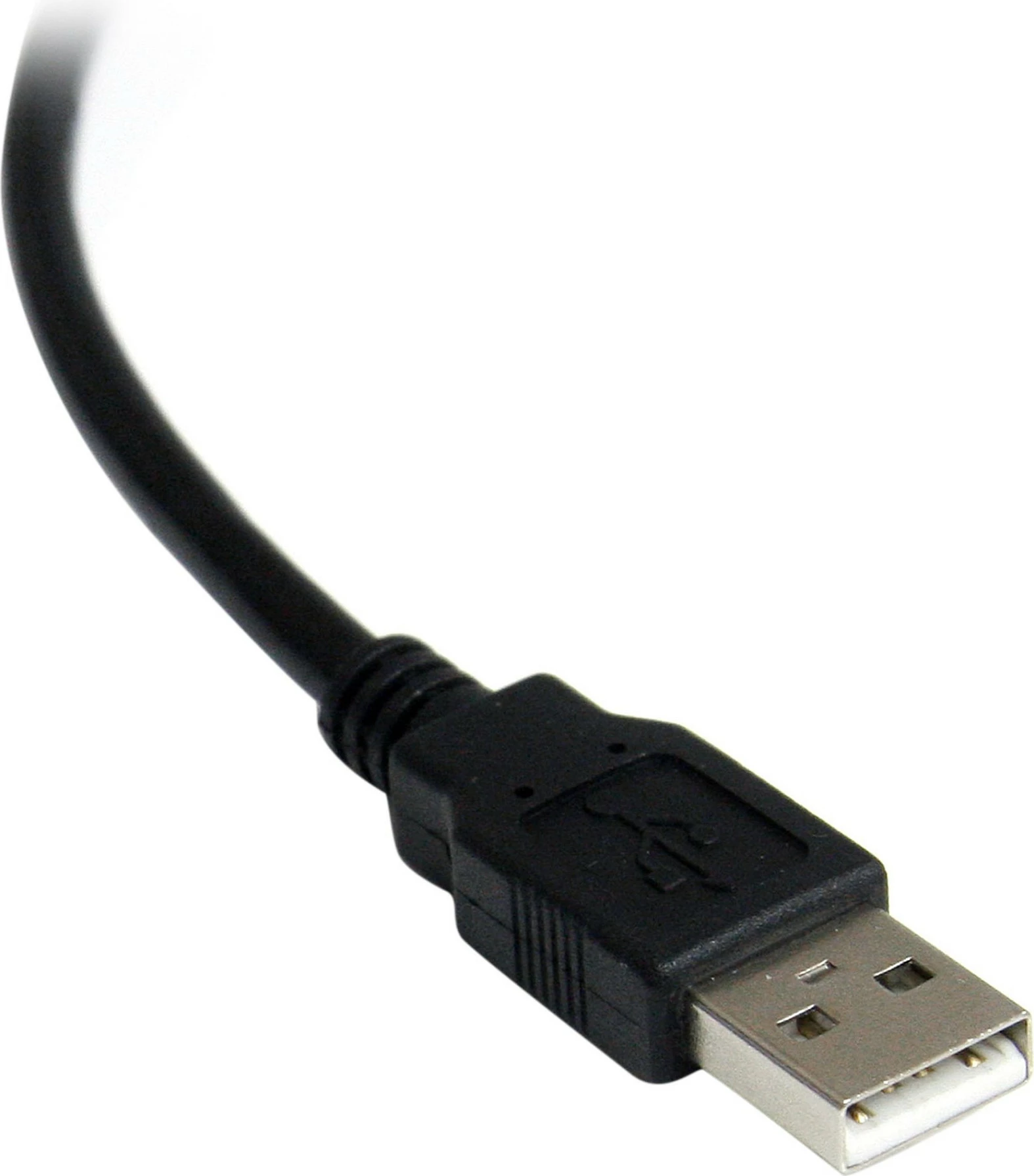 Adapter kabllo USB në RS232 StarTech ICUSB2321FIS, FTDI FT232RL, 2.5 m, DB9, izolim optik, e zezë