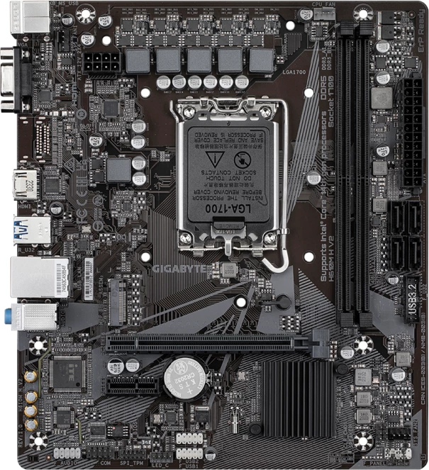 Pllakë amë GIGABYTE H610M H V2 DDR5 LGA1700 mATX