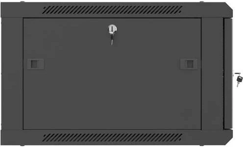 Kasë rack LANBERG 19" 6U 600x600mm, e zezë, derë me vrima