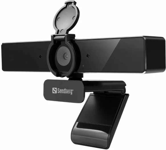 Webcam SANDBERG 134-45 4K USB-C/A me telekomandë, e zezë