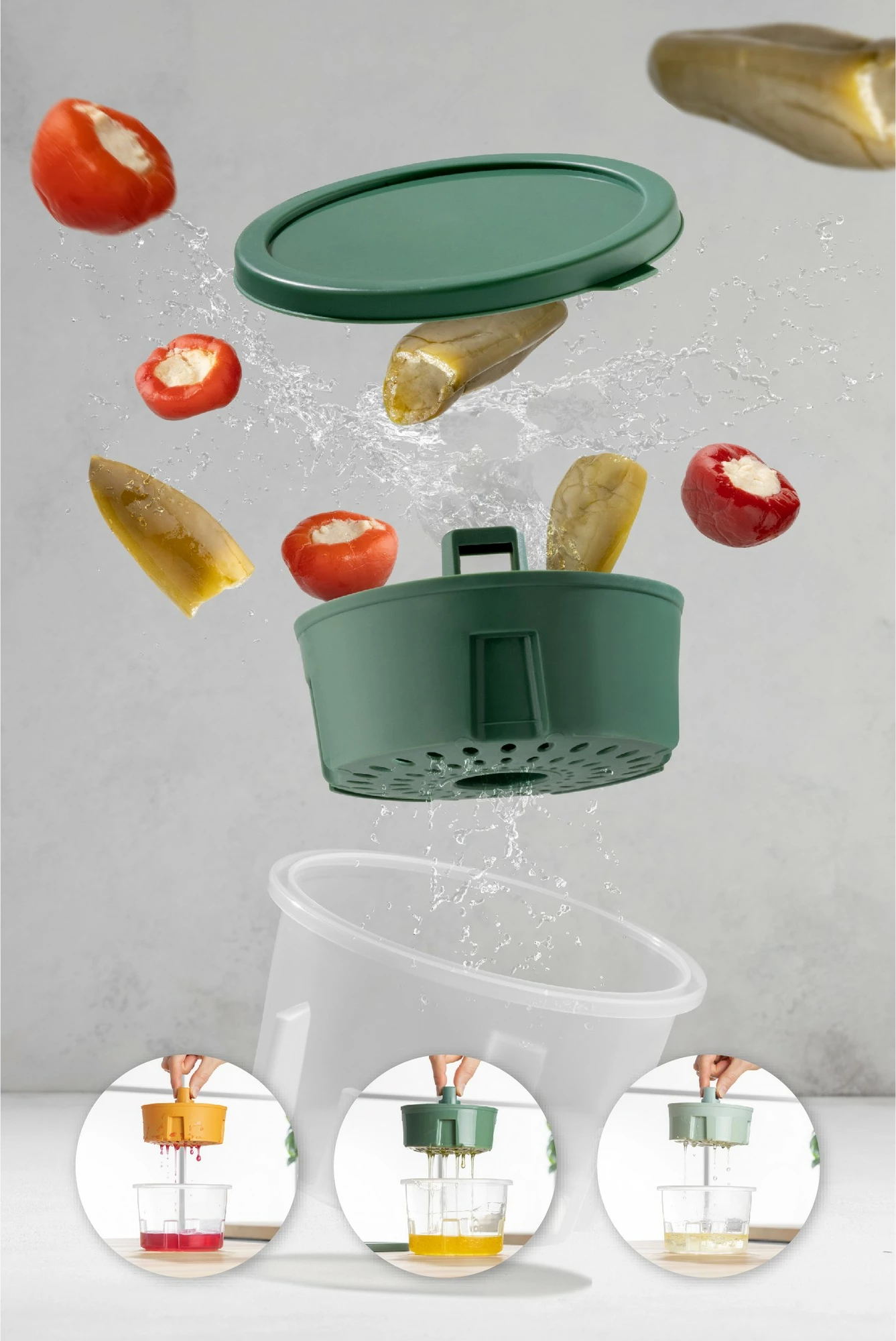 Kutí për ruajtje Hermia, SLMRTEKLI v2, shumëngjyrëshe, 12x8cm, 650ml