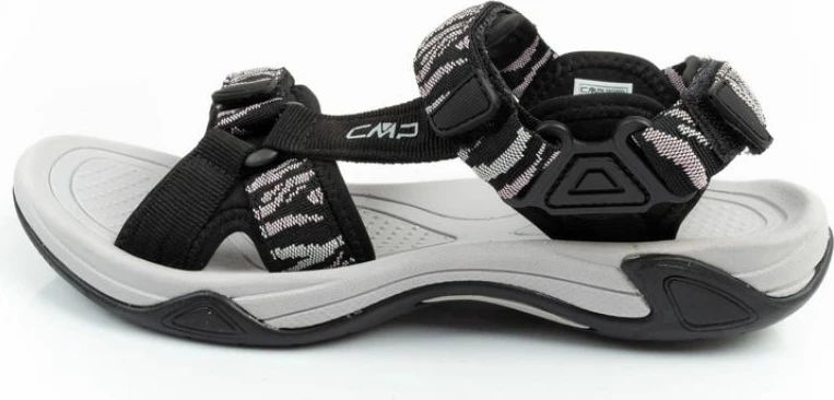 Sandale për femra CMP, të zeza me rozë