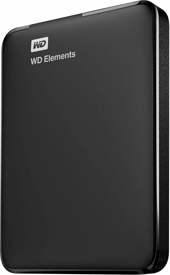 Hard disk i jashtëm Western Digital WD Elements Portable 2TB USB 3.0, i zi