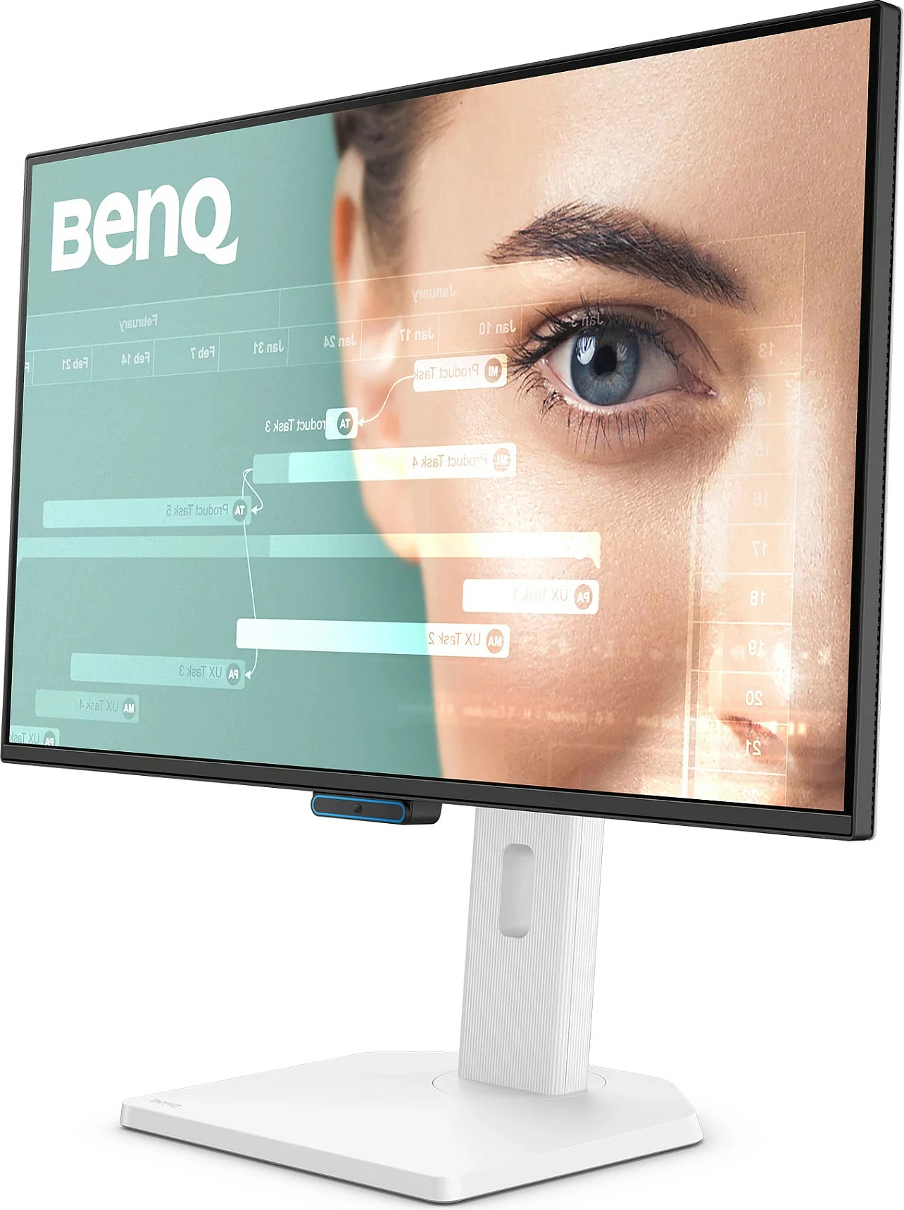 Monitor BenQ GW2790TC 27" FHD IPS, Eye-Care, FreeSync, zi/bardhë