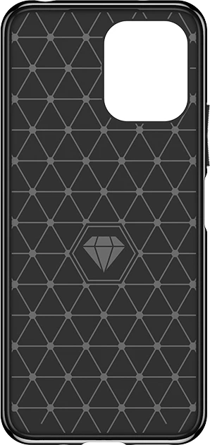 Mbështjellës Hurtel Thunder Case për Xiaomi Redmi 12, TPU, i zi