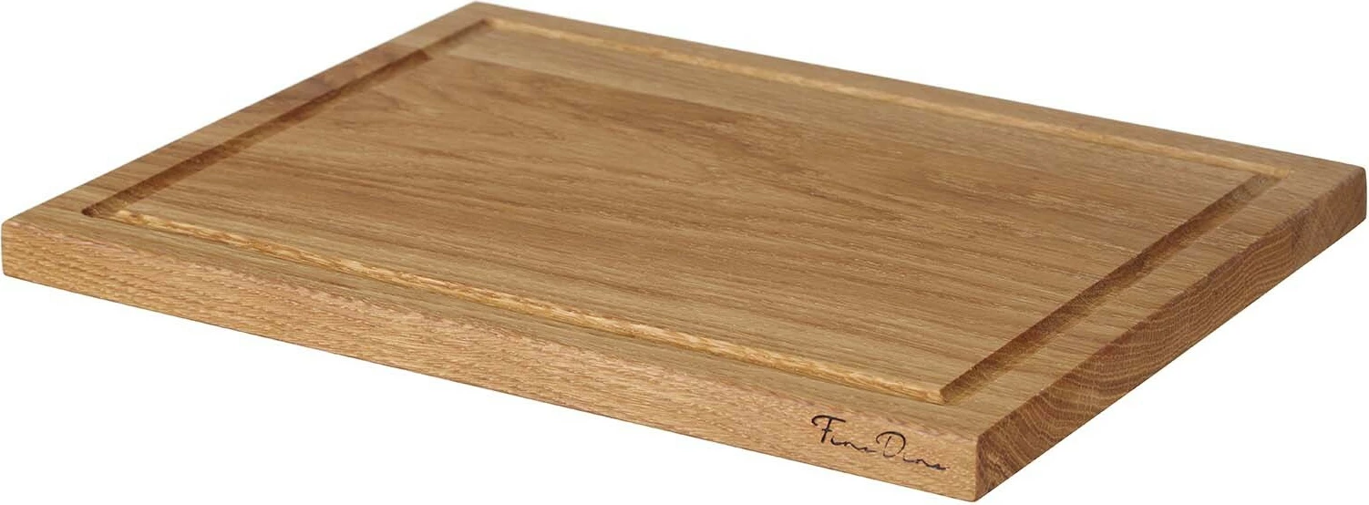 Dërrasë servirjeje Fine Dine Madeira 330x460 mm, dru lisi, kafe