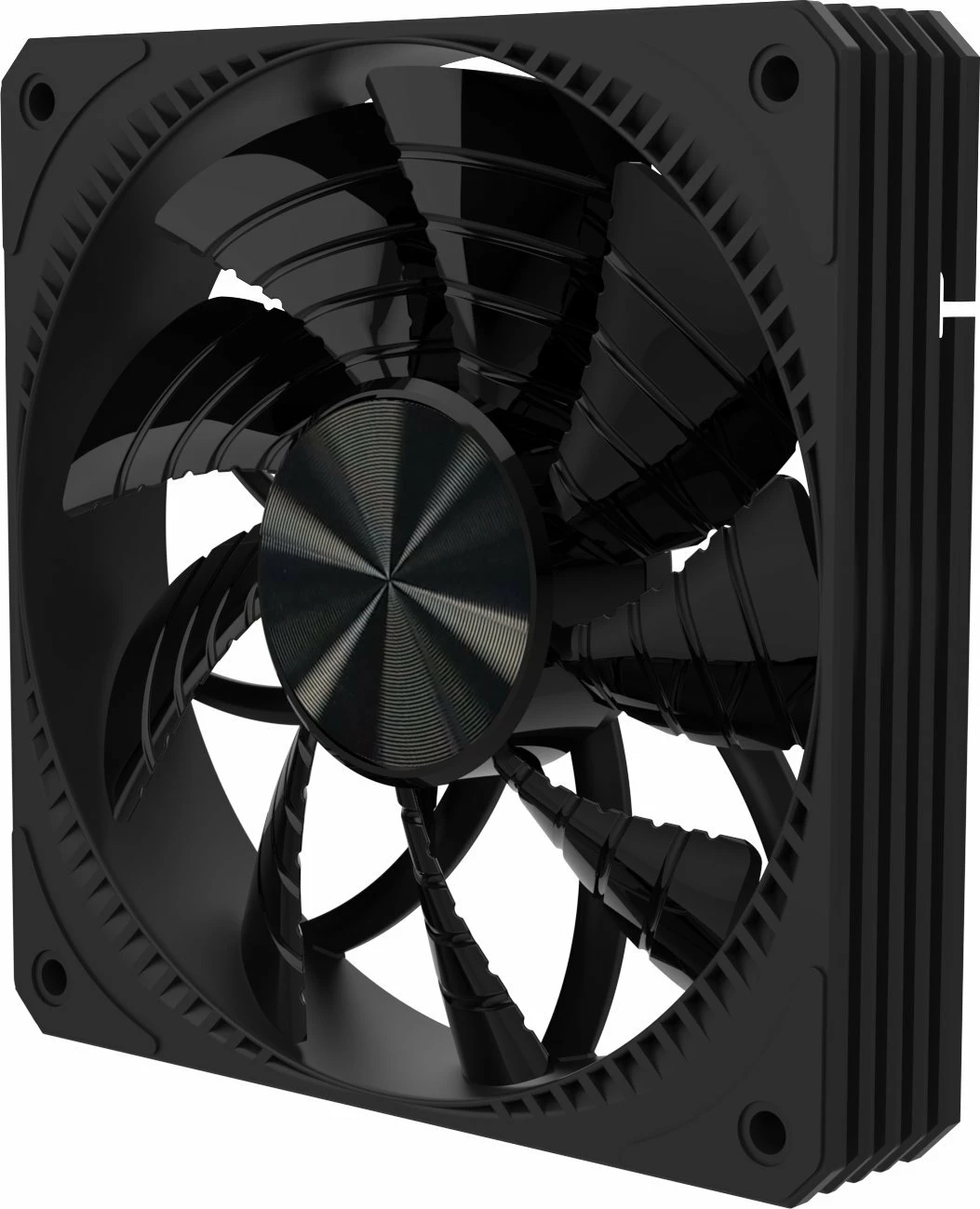 Ventilator kasë kompjuteri PREYON Falcon Eye PFE1203B 120 mm PWM, i zi, set 3 copë