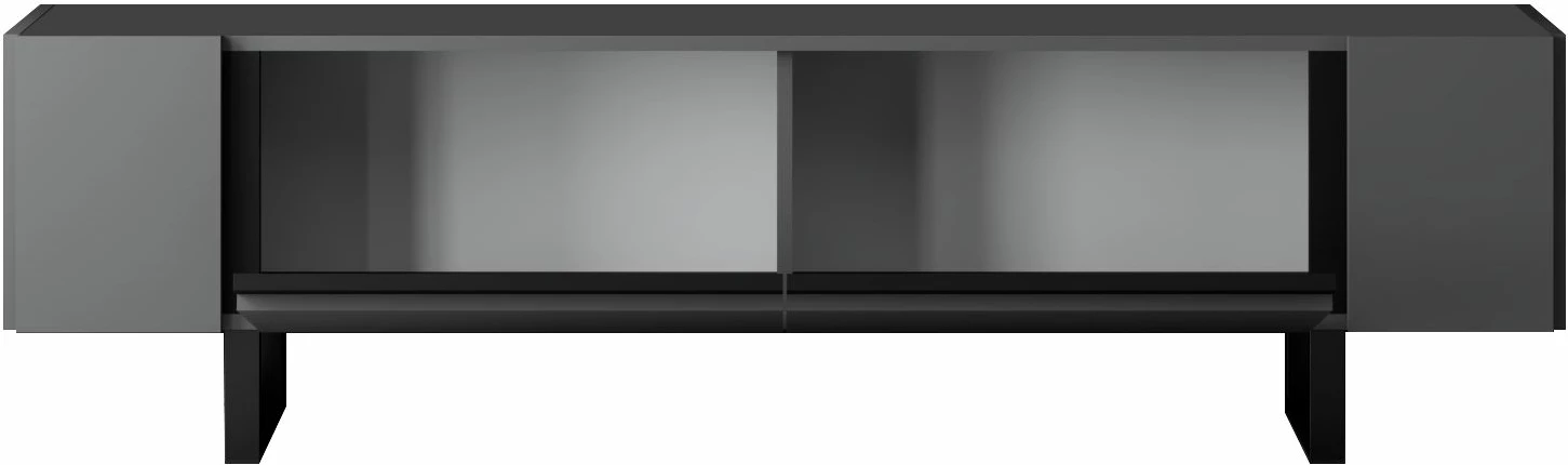 Komodë TV Hanah Home, Yildiz, antracit, e zezë