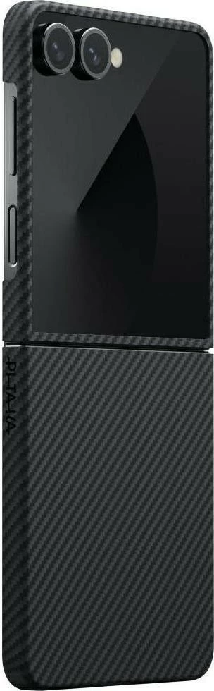 Mbështjellës Pitaka Ultra-Slim për Samsung Galaxy Z Flip7, aramid, MagSafe, gri/zi
