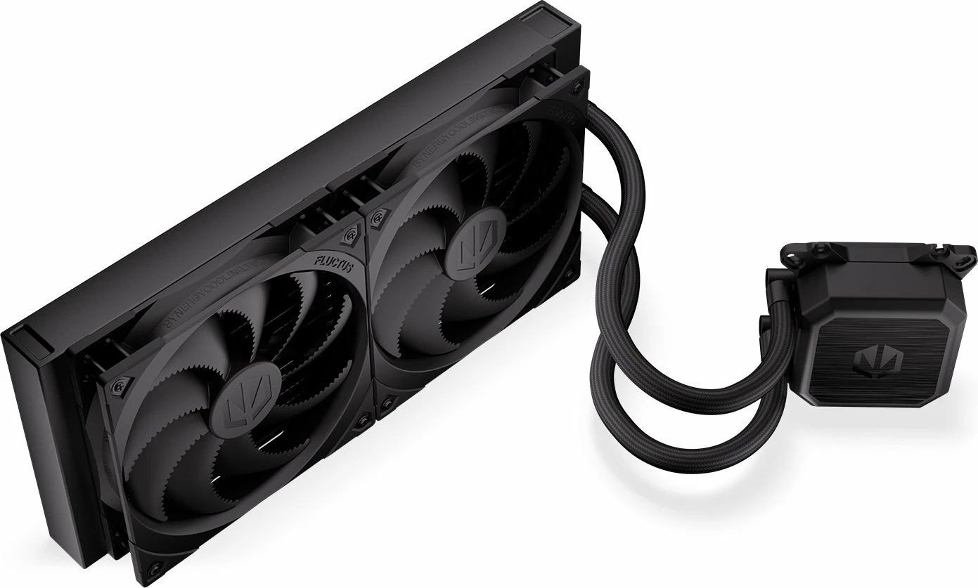 Ftohje me ujë AIO Endorfy Navis F280 (EY3B002), radiator 280 mm, 2x140 mm PWM, e zezë