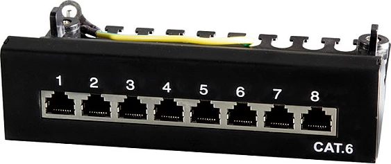 Patch panel LogiLink Desktop 8 Port Cat6 STP, i zi