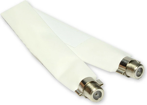 Kabllo kalimi për dritare SAT GoodConnections, 20cm (15cm fleksibile), e bardhë