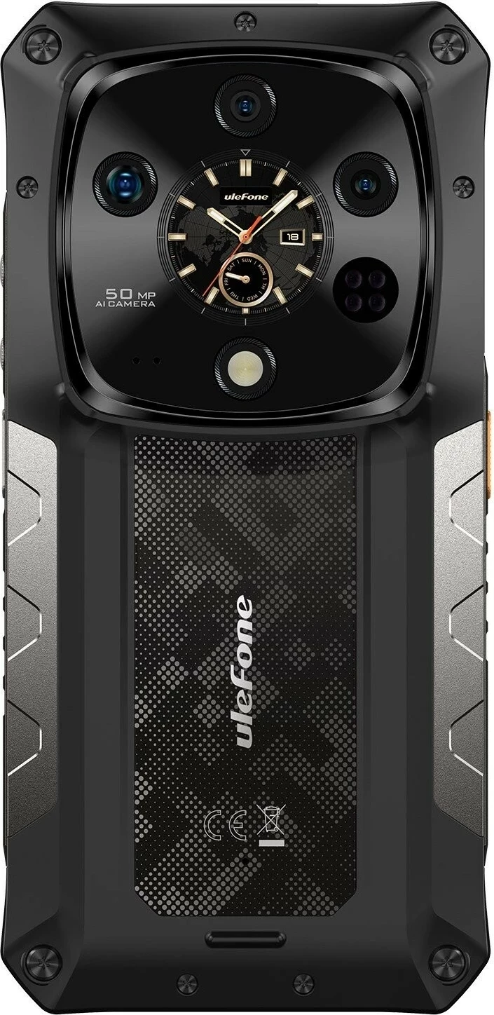 Celular Ulefone Armor 28 Ultra 5G, 16GB/1TB, e zezë